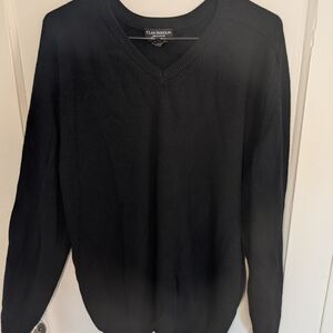 Clan Douglas Black Cashmere Sweater